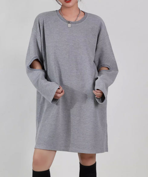 Elbow Cutout Dress